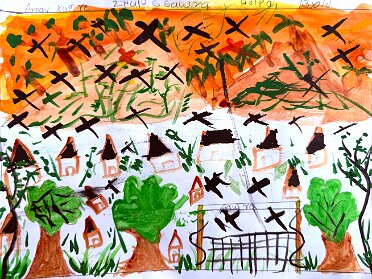 Gond Tribe - Indian Children's Art