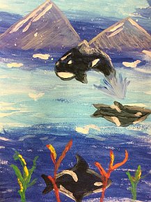 Isabelle, Age 10, Orca, A4